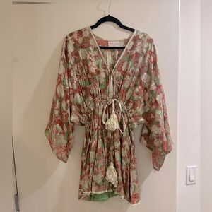 Miss June Paris Metallic Jacquard Indiah Dress